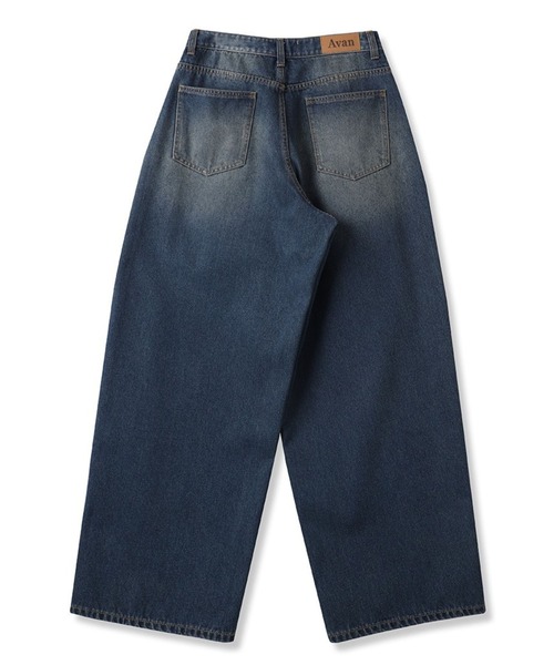 AVANDRESS(アバンドレス )の「AVANDRESS/ビンテージワイドデニムパンツ(デニムパンツ・レディース・ライトブルー/ブルー・SMALL)」の10枚目の写真