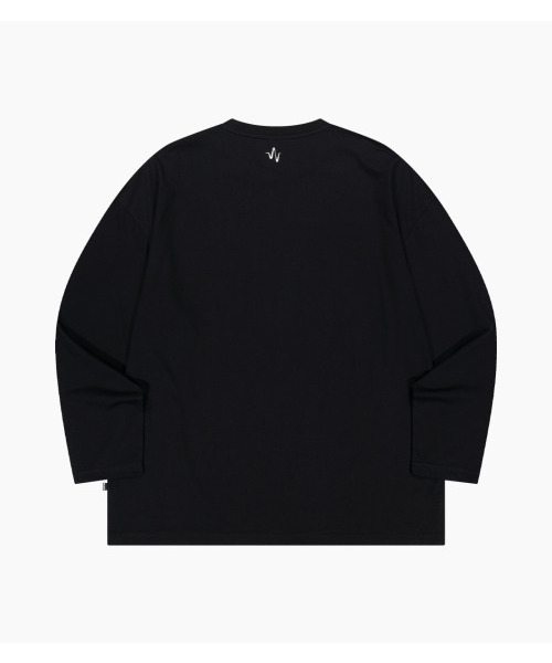 WAYDN(ウェイドゥン)の「アクティブ+ ボックス ロングスリーブ チャコール(Tシャツ/カットソー・メンズ・その他・LARGE/X-LARGE/XX-LARGE/MEDIUM)」の2枚目の写真