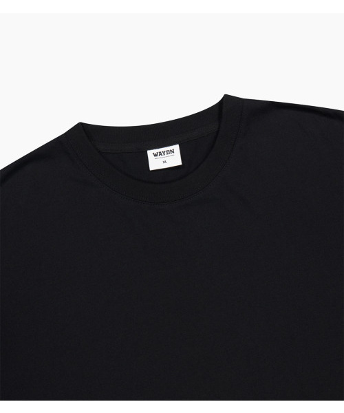 WAYDN(ウェイドゥン)の「アクティブ+ ボックス ロングスリーブ チャコール(Tシャツ/カットソー・メンズ・その他・LARGE/X-LARGE/XX-LARGE/MEDIUM)」の3枚目の写真