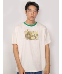 KATRINA K（カトリーナケイ）の「ジェリーロゴ半袖Tシャツ-グリーン（Tシャツ/カットソー）」