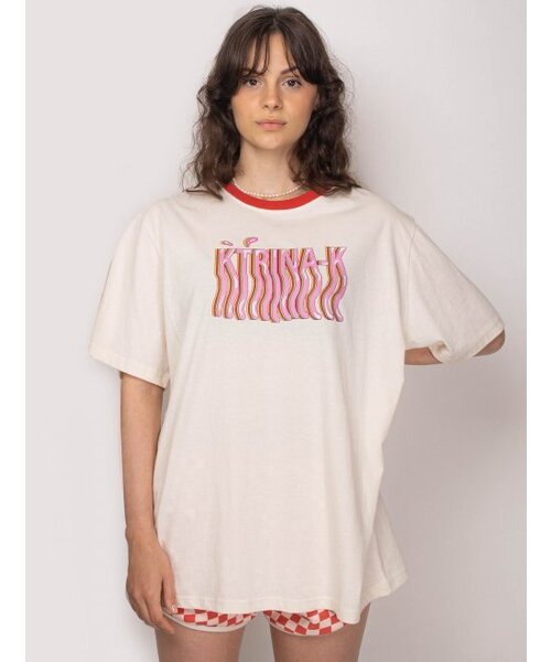 KATRINA K（カトリーナケイ）の「ジェリーロゴ半袖Tシャツ-グリーン（Tシャツ/カットソー・メンズ・グリーン・FREE）」の2枚目の写真