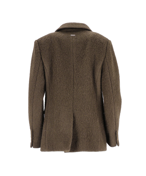 ACUD(アクド)の「Alpaca Coat Jacket _Brown(テーラードジャケット・レディース・カーキブラウン・MEDIUM/SMALL)」の5枚目の写真