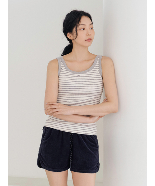 NITINA（ニティナ）の「アーカイブスリーブレス  MGY/ST（Tシャツ/カットソー・レディース・その他・FREE）」の3枚目の写真