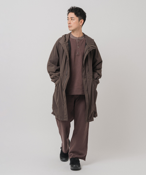 EDIFICE（エディフィス）の「Ecofade スナップ プルオーバー（Tシャツ/カットソー・メンズ・ブラック系その他/キャメル・MEDIUM/LARGE）」の12枚目の写真