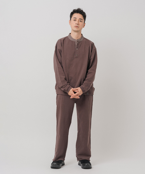 EDIFICE（エディフィス）の「Ecofade スナップ プルオーバー（Tシャツ/カットソー・メンズ・ブラック系その他/キャメル・MEDIUM/LARGE）」の13枚目の写真