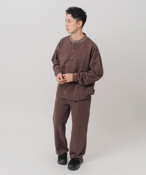 EDIFICE（エディフィス）の「Ecofade スナップ プルオーバー（Tシャツ/カットソー・メンズ・ブラック系その他/キャメル・MEDIUM/LARGE）」の14枚目の写真