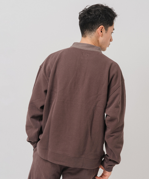 EDIFICE（エディフィス）の「Ecofade スナップ プルオーバー（Tシャツ/カットソー・メンズ・ブラック系その他/キャメル・MEDIUM/LARGE）」の18枚目の写真