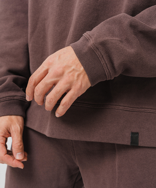 EDIFICE（エディフィス）の「Ecofade スナップ プルオーバー（Tシャツ/カットソー・メンズ・ブラック系その他/キャメル・MEDIUM/LARGE）」の22枚目の写真