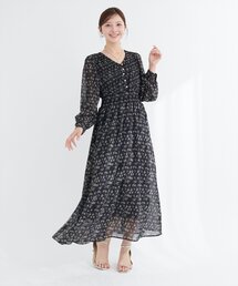 natural couture | ピンタックプリーツお上品ワンピース(ワンピース)