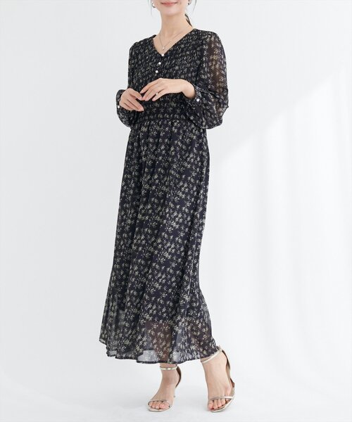 natural couture（ナチュラルクチュール）の「ピンタックプリーツお上品ワンピース（ワンピース・レディース・その他2/その他1/ピンクベージュ/その他4/その他3/チャコールグレー・FREE）」の15枚目の写真