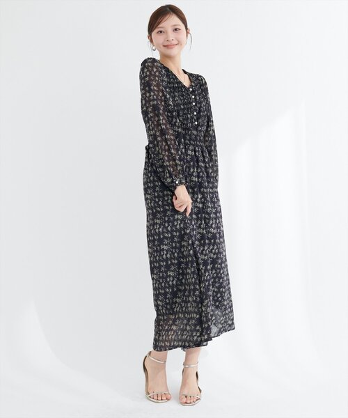 natural couture（ナチュラルクチュール）の「ピンタックプリーツお上品ワンピース（ワンピース・レディース・その他2/その他1/ピンクベージュ/その他4/その他3/チャコールグレー・FREE）」の16枚目の写真