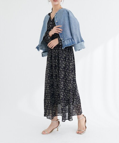 natural couture（ナチュラルクチュール）の「ピンタックプリーツお上品ワンピース（ワンピース・レディース・その他2/その他1/ピンクベージュ/その他4/その他3/チャコールグレー・FREE）」の18枚目の写真