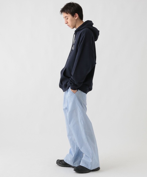 GEORGE'S(ジョージズ)の「ブロードストライプパンツ(その他パンツ・メンズ・ライトグレー/ブルー・LARGE/MEDIUM)」の14枚目の写真