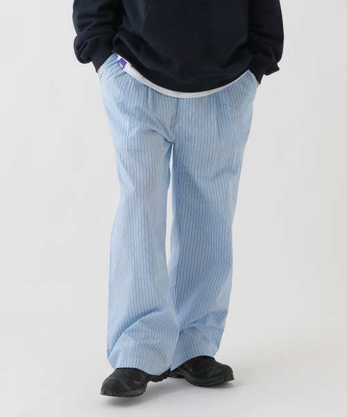 GEORGE'S(ジョージズ)の「ブロードストライプパンツ(その他パンツ・メンズ・ライトグレー/ブルー・LARGE/MEDIUM)」の22枚目の写真