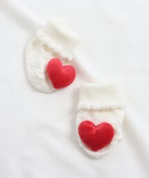 apres les cours | ハート&星モチーフソックス(ベビーシューズ/ベビーソックス)