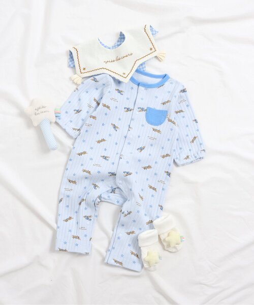 apres les cours(アプレレクール)の「ハート&星モチーフソックス(ベビーシューズ/ベビーソックス・キッズ・イエロー/レッド・12/9)」の6枚目の写真