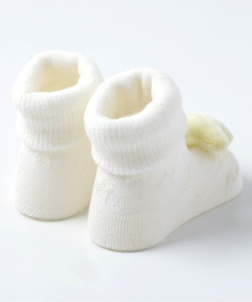 apres les cours(アプレレクール)の「ハート&星モチーフソックス(ベビーシューズ/ベビーソックス・キッズ・イエロー/レッド・12/9)」の12枚目の写真