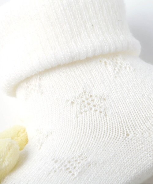 apres les cours(アプレレクール)の「ハート&星モチーフソックス(ベビーシューズ/ベビーソックス・キッズ・イエロー/レッド・12/9)」の17枚目の写真