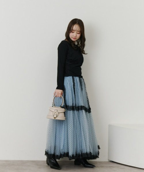 Olu.(オルドット)の「アシンメトリードレープトップス(Tシャツ/カットソー・レディース・ピンク/ホワイト/イエロー/ブラック・FREE)」の14枚目の写真