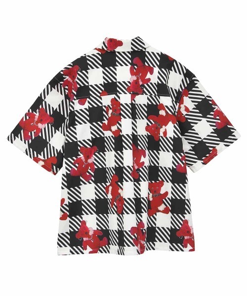 Candy Stripper（キャンディストリッパー）の「BROKEN BEAR CHECK シャツ（シャツ/ブラウス・レディース・ベージュ/ブラック系その他/ブラック・FREE）」の18枚目の写真
