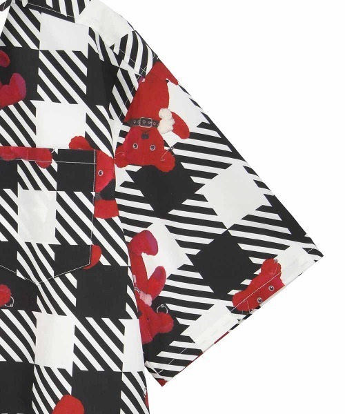 Candy Stripper（キャンディストリッパー）の「BROKEN BEAR CHECK シャツ（シャツ/ブラウス・レディース・ベージュ/ブラック系その他/ブラック・FREE）」の20枚目の写真