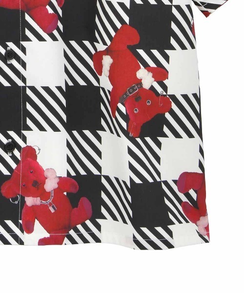 Candy Stripper（キャンディストリッパー）の「BROKEN BEAR CHECK シャツ（シャツ/ブラウス・レディース・ベージュ/ブラック系その他/ブラック・FREE）」の21枚目の写真