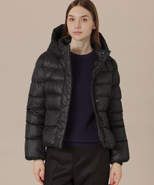 MACKINTOSH LONDON（マッキントッシュ ロンドン）の「【Precious12月号】ナイロンタフタダウンコート（ダウンジャケット/コート・レディース・グレー系その他2/ベージュ/ブラック・40/38）」の2枚目の写真