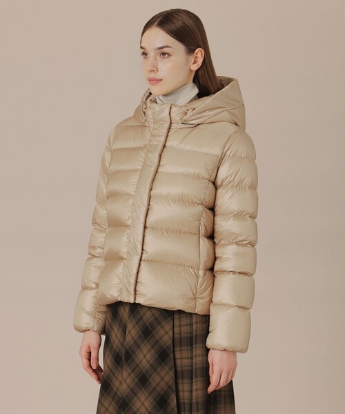 MACKINTOSH LONDON（マッキントッシュ ロンドン）の「【Precious12月号】ナイロンタフタダウンコート（ダウンジャケット/コート・レディース・グレー系その他2/ベージュ/ブラック・40/38）」の9枚目の写真