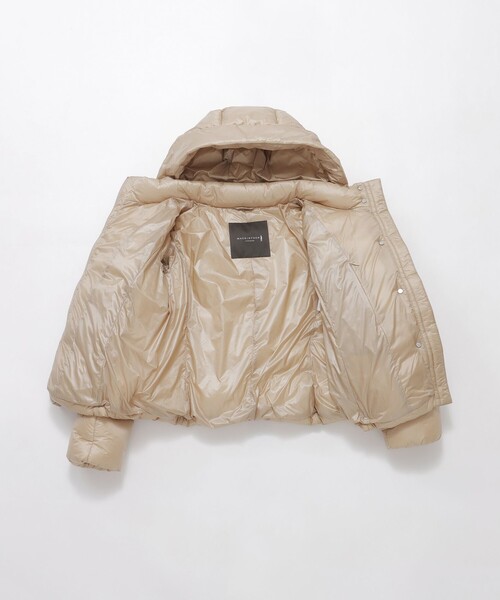 MACKINTOSH LONDON（マッキントッシュ ロンドン）の「【Precious12月号】ナイロンタフタダウンコート（ダウンジャケット/コート・レディース・グレー系その他2/ベージュ/ブラック・40/38）」の14枚目の写真