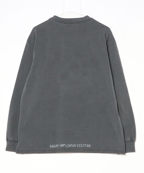 GALFY(ガルフィー)の「【GALFY/ガルフィー】さらっとグラフィティ染め染めロンTee(Tシャツ/カットソー・メンズ・パープル/ピンク/ブラック・M/L/XL)」の16枚目の写真