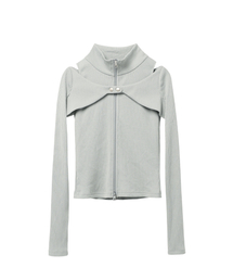 Opening Project（オープニングプロジェクト）の「W Vest & Bolero Set-up - Khaki（カーディガン/ボレロ）」