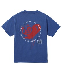 X-girl | FADED HEART ROSE LOGO S/S TEE(Tシャツ/カットソー)