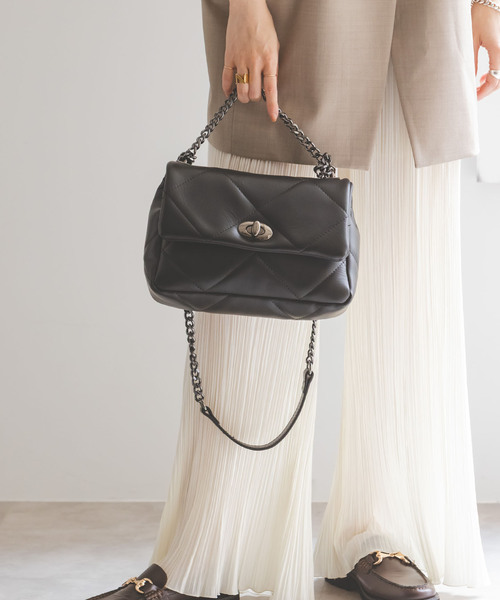 NOBLE別注・追加》Maison Vincent パッファーキルティングチェーン