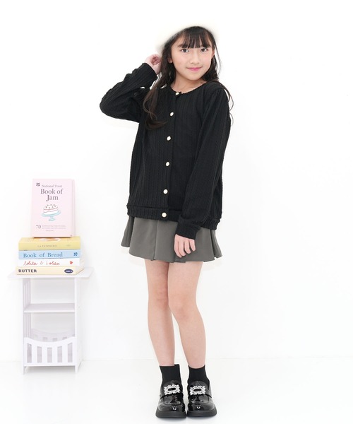 Bee des Bee(ビーデスビー)の「プリーツスカート(スカート・キッズ・ブラック/チャコール・100cm/110cm/120cm/130cm/140cm/150cm)」の18枚目の写真