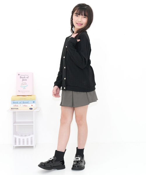 Bee des Bee(ビーデスビー)の「プリーツスカート(スカート・キッズ・ブラック/チャコール・100cm/110cm/120cm/130cm/140cm/150cm)」の19枚目の写真