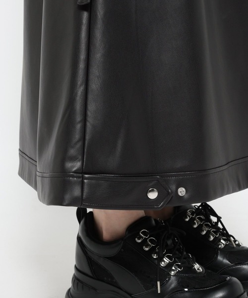 HARE（ハレ）の「ライダースライクスカート(HARE)（スカート・レディース・ブラック・FREE）」の13枚目の写真