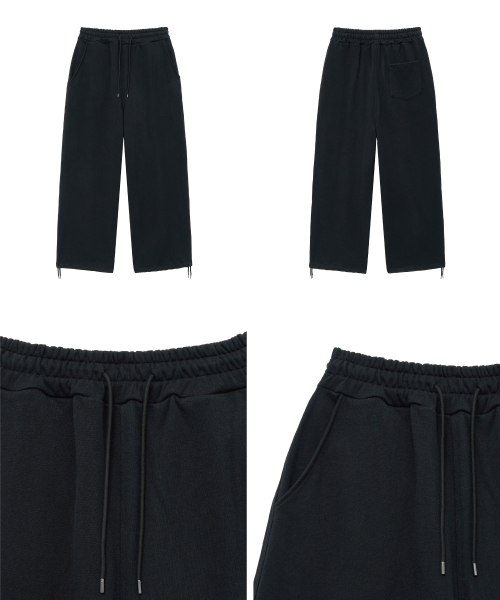 Big Unionの「ビッグバギースウェットパンツ（ブラック）（スウェットパンツ・メンズ・その他・M/S/L）」の2枚目の写真