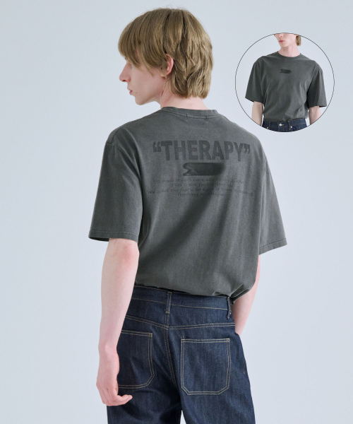ZPLISH(ジプリシュ)の「COMMA ピグメント 半袖Tシャツ ダークグレー(Tシャツ/カットソー・メンズ・その他・X-LARGE)」の1枚目の写真