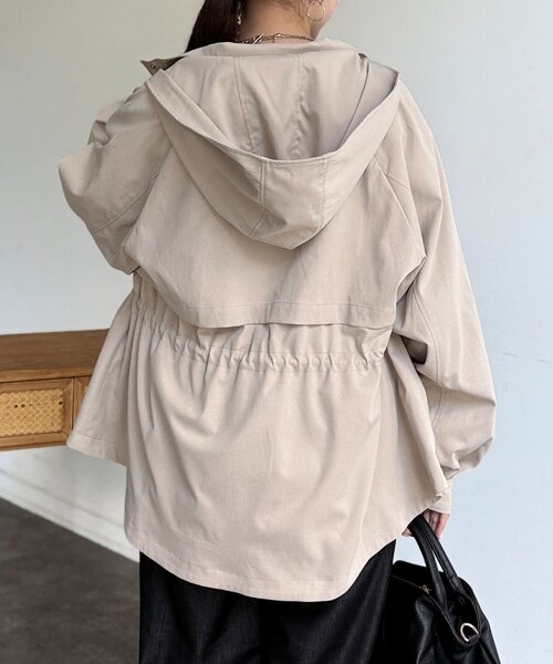 Chez toi（シェトワ）の「ボリュームブルゾン（ブルゾン・レディース・ベージュ/ネイビー/カーキ・FREE）」の19枚目の写真