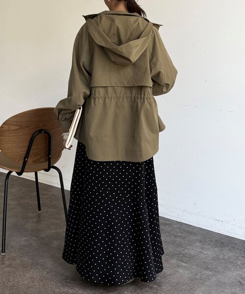 Chez toi（シェトワ）の「ボリュームブルゾン（ブルゾン・レディース・ベージュ/ネイビー/カーキ・FREE）」の7枚目の写真