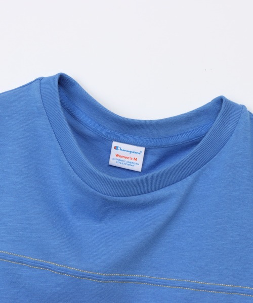 Champion（チャンピオン）の「【Champion/チャンピオン】レディース ショートスリーブ フットボールTシャツ（Tシャツ/カットソー・レディース・レッド系その他3/イエロー系その他3/ブルー系4/グリーン系その他・LARGE/MEDIUM）」の17枚目の写真