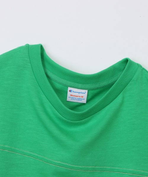 Champion（チャンピオン）の「【Champion/チャンピオン】レディース ショートスリーブ フットボールTシャツ（Tシャツ/カットソー・レディース・レッド系その他3/イエロー系その他3/ブルー系4/グリーン系その他・LARGE/MEDIUM）」の11枚目の写真