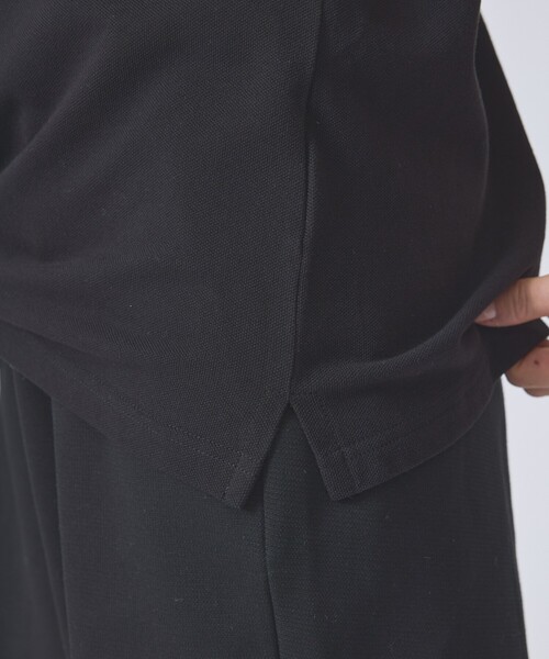 Pyrenex（ピレネックス）の「【PYRENEX / ピレネックス】リラックスポロシャツ/POLO/HMZ012 / COBALT/ユニセックス（ポロシャツ・メンズ・ブラック/ホワイト/ダークネイビー・XL/L/M/S）」の9枚目の写真