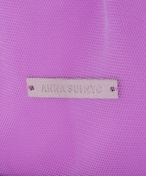 anna sui nyc(アナ スイ エヌ ワイ シー)の「チュールギャザーバッグ(ショルダーバッグ・レディース・パープル/グリーン/ブラック・FREE)」の11枚目の写真