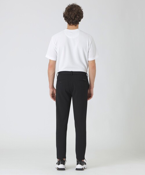 BLACK LABEL CRESTBRIDGE(ブラックレーベル・クレストブリッジ)の「【BLACK lab.】ラーベントリコットトラウザーズ(その他パンツ・メンズ・ブラック・S/M/L/XL)」の4枚目の写真