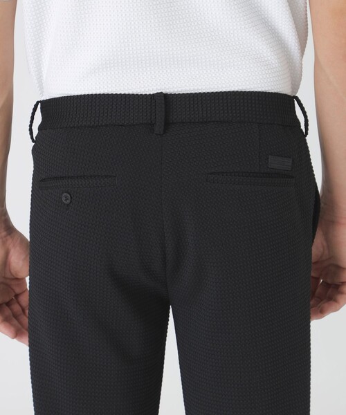 BLACK LABEL CRESTBRIDGE(ブラックレーベル・クレストブリッジ)の「【BLACK lab.】ラーベントリコットトラウザーズ(その他パンツ・メンズ・ブラック・S/M/L/XL)」の6枚目の写真