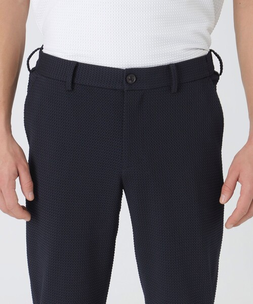 BLACK LABEL CRESTBRIDGE(ブラックレーベル・クレストブリッジ)の「【BLACK lab.】ラーベントリコットトラウザーズ(その他パンツ・メンズ・ブラック・S/M/L/XL)」の13枚目の写真