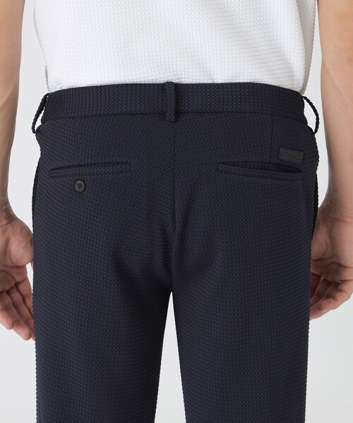 BLACK LABEL CRESTBRIDGE(ブラックレーベル・クレストブリッジ)の「【BLACK lab.】ラーベントリコットトラウザーズ(その他パンツ・メンズ・ブラック・S/M/L/XL)」の14枚目の写真