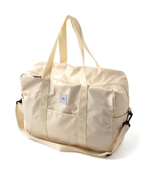 BREEZE(ブリーズ)の「ボストンBAG【40L】(ボストンバッグ・キッズ・ブラック/アイボリー・FREE)」の2枚目の写真
