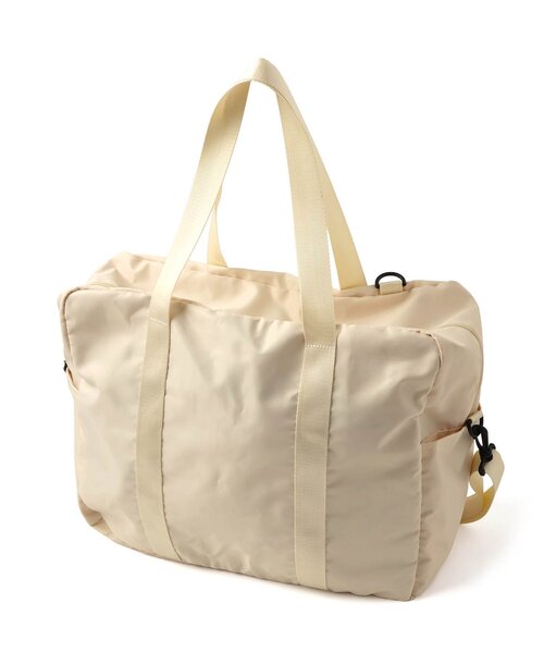 BREEZE(ブリーズ)の「ボストンBAG【40L】(ボストンバッグ・キッズ・ブラック/アイボリー・FREE)」の4枚目の写真